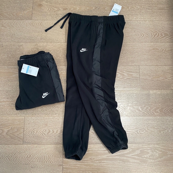 Nike Other - Nike men's athleisure fleece warm and cold corseted trousers